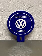 VOLKSWAGEN Thick Metal Plate Topper Sales Service Automotive Gas Oil Sign Car picture