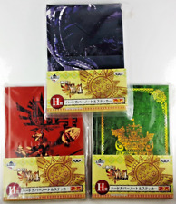 Monster Hunter 4 Hard Cover Notebook & Sticker Complete set Banpresto Prize picture