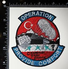 Operation Provide Comfort USAF Air Force Combined Task Force THEATER MADE Patch picture