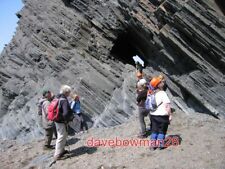 PHOTO  ABERYSTWYTH GRITS - A GEOLOGIST'S PLAYGROUND A GROUP OF MEMBERS OF THE WE picture