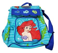 Vintage Disney Little Mermaid Ariel Mini Backpack Purse Bag 80s/90s picture