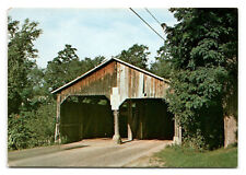Postcard - Pulpmill Covered Bridge - Addison County, Vermont - Unposted picture