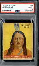 1933 Indian Gum #38 Sitting Bull - PSA 2 picture