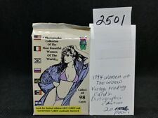  1994 Women of the World Trading Card Packs  picture