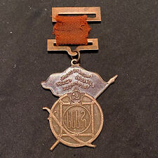 Antique 1940s Eastern Communist Brass Medal picture