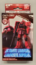 Gundam Ultimate Luminous 4-Inch Zaku Red Version Figure Bandai 2021 picture