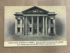 Postcard Philadelphia Pennsylvania Oldest Bank Building in America Girard Bank picture
