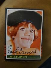 Carol Burnett Custom Signed Card  - The Carol Burnett Show picture