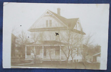 RP Amherst Wisconsin House Home 1912 Postcard picture