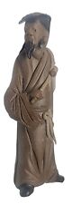 Vintage Asian Chinese Mudman Statue Figurine  3.5” *Read picture