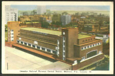 CNR Central Station Montreal PQ postcard 1948 picture