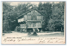 Verdal Trondelag Norway Postcard Headquarters Fran Berdal 1905 Antique picture