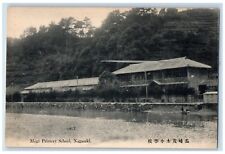 c1910's Mogi Primory School Riverside Nagasaki Japan Unposted Antique Postcard picture