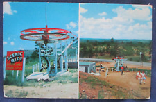 1950s Raton New Mexico Raton Pass Chair Lift Scenic Ride Postcard picture