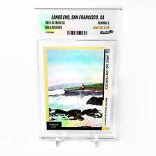 LANDS END, SAN FRANCISCO, CA Card 2024 GleeBeeCo Holo History #LNWH-L /25 picture