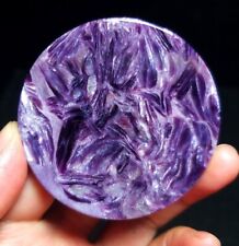 TOP 145Ct Natural Polished Charoite Gemstone Crystal Gift Stone Healing QC89 picture