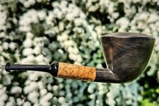 Tobacco Smoking Pipe - 100% Handcrafted Bog Oak (Mort), Premium quality, XXL picture