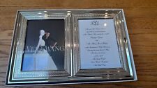  VERA WANG WEDGWOOD DOUBLE FRAME WITH LOVE NEW NOT USED  picture