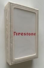 Vintage NEW Deck FIRESTONE Advertising Professional CANADA PLAYING CARDS NOS picture