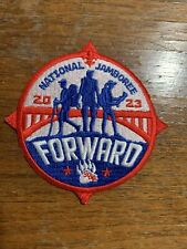 SALE 2023 NATIONAL JAMBOREE  BSA PARTICIPANT PATCH RED BORDER  LIMITED Sold Out picture