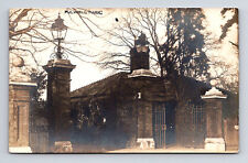 RPPC Fulwell Park Gate House King Manuel Portugal Demo'd 1934 London Postcard picture