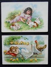 2    Tuck published  Easter Girls  Series 111       2384 picture