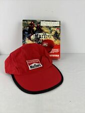 New In Box VTG Marlboro Adventure Team Snapback Hat Cap Strapback Red W Tag NEW picture