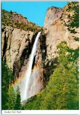 Postcard - Bridal Veil Fall - Yosemite National Park, California picture