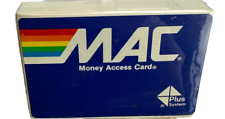 Vintage MAC money access card playing card-Rare-SEALED picture