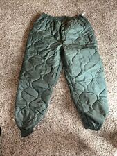 Genuine US Air Force USAF Flyers CWU-9/P Quilted Liner Trousers - XL picture