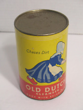 OLD DUTCH CLEANSER CAN UNOPENED 14 OZ VINTAGE CUDAHY SOAP WORKS picture