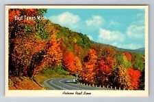 East Tawas MI-Michigan, General Greetings, Autumn Trees, Vintage Postcard picture