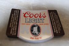 50 Vintage Coors Light Beer Labels Golden, Colorado Foil picture
