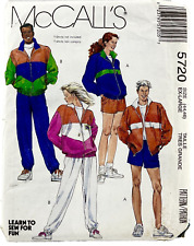 1991 Simplicity Sewing Pattern 5720 Adults Teens Jacket Pants Shorts 44-46 14939 picture
