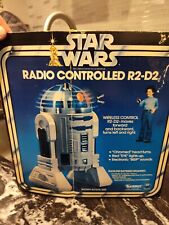1978 RADIO CONTROLLED R2-D2 Vintage Star War w/Box, antenna, packing picture