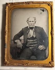 Original Period 1/4 Plate Ambrotype President  Zachary Taylor picture