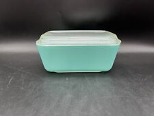 Pyrex Turquoise #502 Covered Refrigerator Dish (JP2781) picture