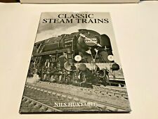Classic Steam Trains By Nils Huxtable w/ Dust Jacket 1998 Oversize VG Condition picture