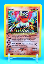 Pokemon 1st Edition Neo Revelation Ho-Oh Holo - Heavy Play picture