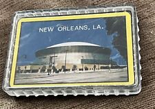 NEW ORLEANS SAINTS FOOTBALL STADIUM LOUISNA SUPERDOME PLAYING CARDS NIB picture