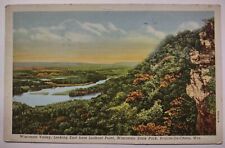 Wisconsin Valley Prairie Du Chien Linen State Park Postcard 1950 Vintage picture