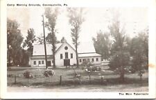 Postcard 1958 Camp Meeting Ground Main Tabernacle Conneautville PA B63 picture