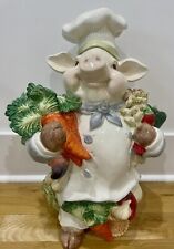Kaldun & Bogle Bistro Couchon Chef Pig Figurine 20 1/2
