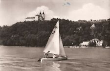 REAL PHOTO Udvõzlet a Balatonról / Greeting from Lake Balatone - HUNGARY sailing picture