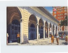 Postcard US Post Office St. Petersburg Florida USA picture