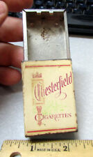 vintage 1960s Chesterfield Cigarettes Pocket / hidden ashtray novelty, fun item picture