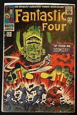 FANTASTIC FOUR #49 Marvel 1966 GALACTUS Silver Surfer Complete story* 2.0 no CGC picture