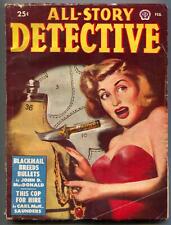 PULP:  All-Story Detective Pulp #1 February 1949- John D MacDonald picture