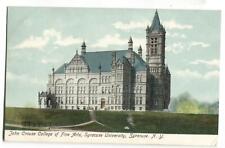 Postcard John Crouse College Fine Arts Syracuse University Syracuse NY  picture