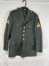 Vintage Vietnam Era US Army Dress Green Jacket First Army 39R 1968 Dated picture